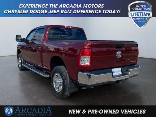 Delmonico Red Pearlcoat 2023 RAM 2500 Tradesman Crew Cab 4x4 6'4' Box