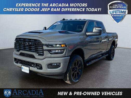 2026 RAM 2500 Black Express Crew Cab 4x4 6'4' Box