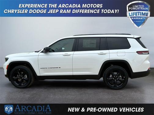 Bright White Clearcoat 2025 Jeep Grand Cherokee L Altitude