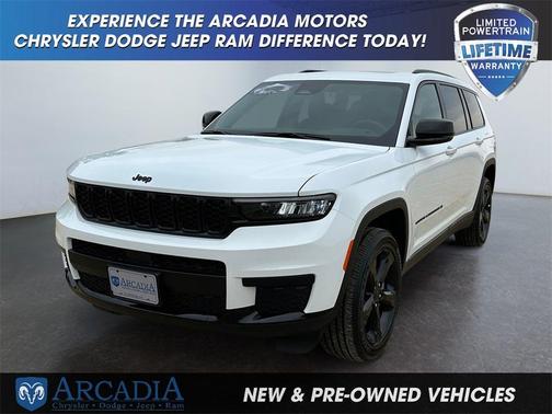 Bright White Clearcoat 2025 Jeep Grand Cherokee L Altitude