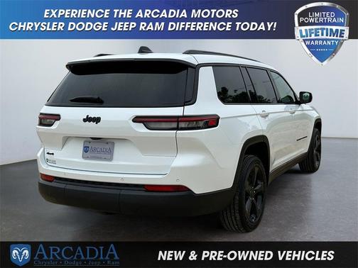 Bright White Clearcoat 2025 Jeep Grand Cherokee L Altitude
