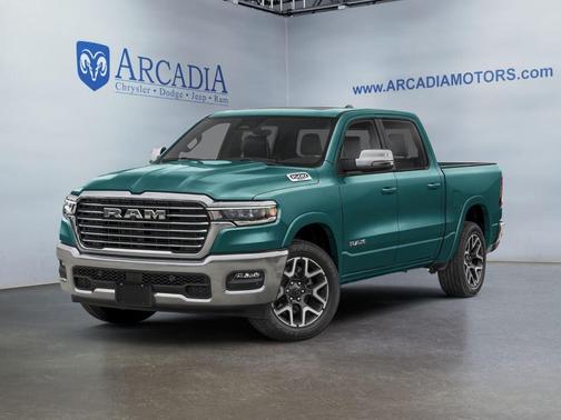 Serrano Green Metallic 2026 RAM 1500 Laramie
