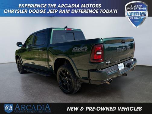 Serrano Green Metallic 2026 RAM 1500 Laramie
