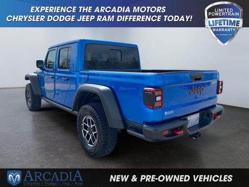 Hydro Blue Pearlcoat 2026 Jeep Gladiator Rubicon