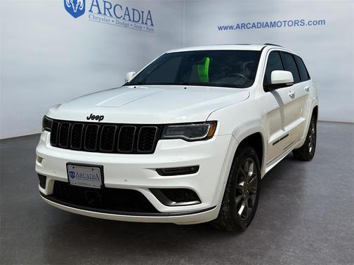 Bright White Clearcoat 2021 Jeep Grand Cherokee High Altitude