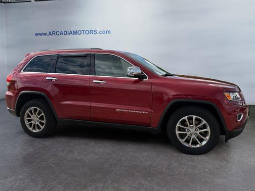 Deep Cherry Red Crystal Pearlcoat 2015 Jeep Grand Cherokee Limited