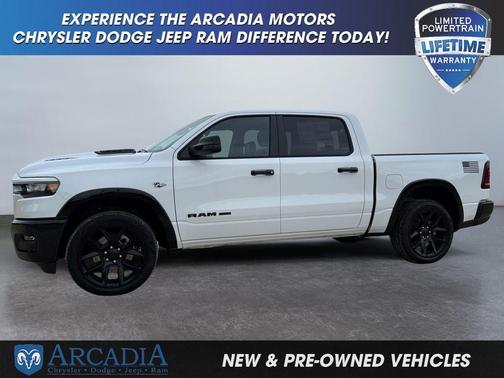 Bright White Clearcoat 2026 RAM 1500 Laramie