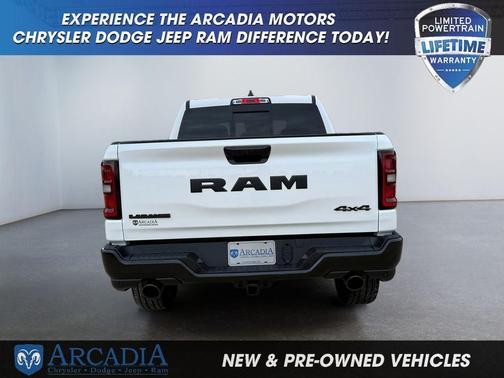 Bright White Clearcoat 2026 RAM 1500 Laramie