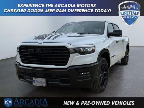 Bright White Clearcoat 2026 RAM 1500 Laramie