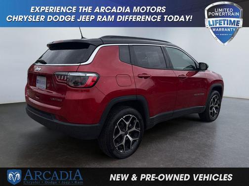 Red Hot Pearlcoat 2026 Jeep Compass Limited