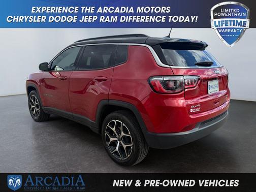 Red Hot Pearlcoat 2025 Jeep Compass Limited