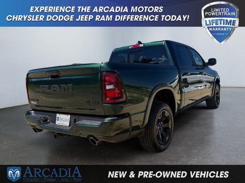 Serrano Green Metallic 2026 RAM 1500 Big Horn/Lone Star