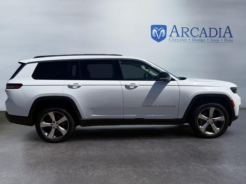 Bright White Clearcoat 2021 Jeep Grand Cherokee L Limited