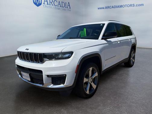 Bright White Clearcoat 2021 Jeep Grand Cherokee L Limited
