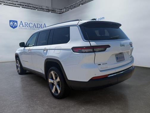 Bright White Clearcoat 2021 Jeep Grand Cherokee L Limited