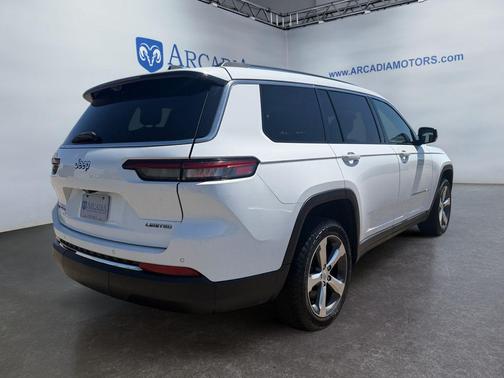 Bright White Clearcoat 2021 Jeep Grand Cherokee L Limited