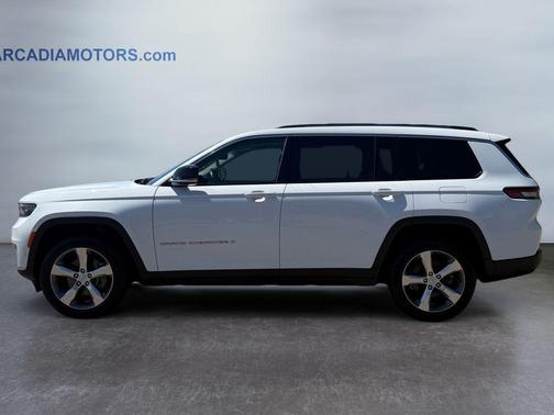 Bright White Clearcoat 2021 Jeep Grand Cherokee L Limited