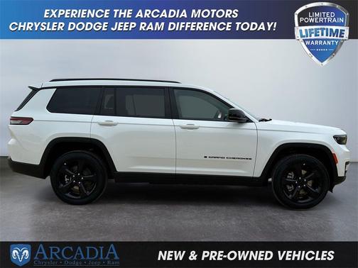 Bright White Clearcoat 2025 Jeep Grand Cherokee L Altitude