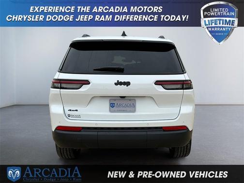 Bright White Clearcoat 2025 Jeep Grand Cherokee L Altitude