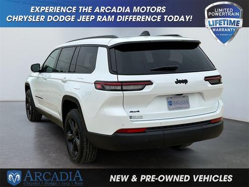Bright White Clearcoat 2025 Jeep Grand Cherokee L Altitude