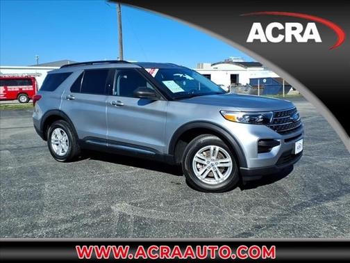 Silver 2023 Ford Explorer XLT