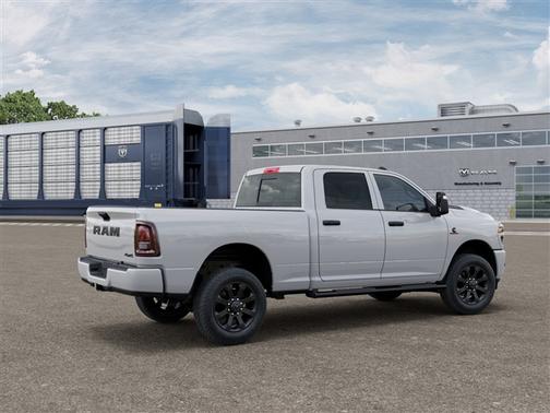 Bright White Clearcoat 2026 RAM 2500 Black Express