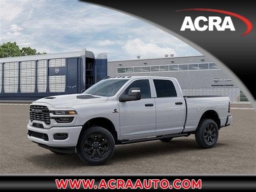 Bright White Clearcoat 2026 RAM 2500 Black Express