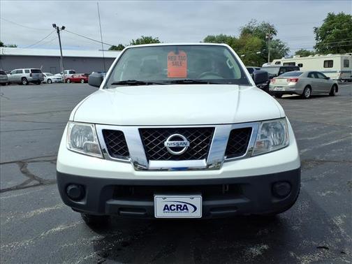 Glacier White 2015 Nissan Frontier S