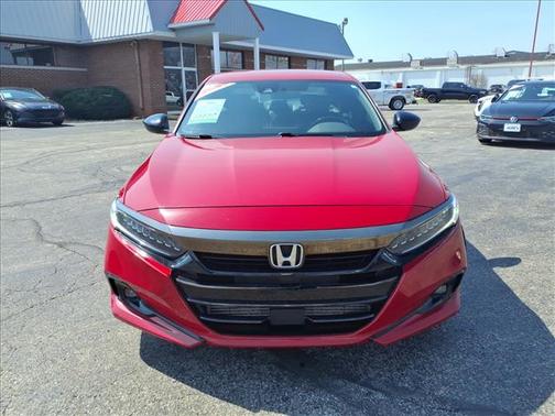 Red 2021 Honda Accord Sport 1.5T