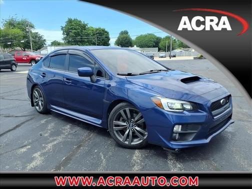Lapis Blue Pearl 2016 Subaru WRX Limited