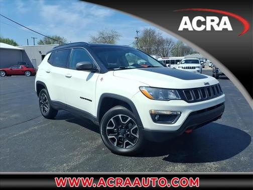 White Clearcoat 2019 Jeep Compass Trailhawk