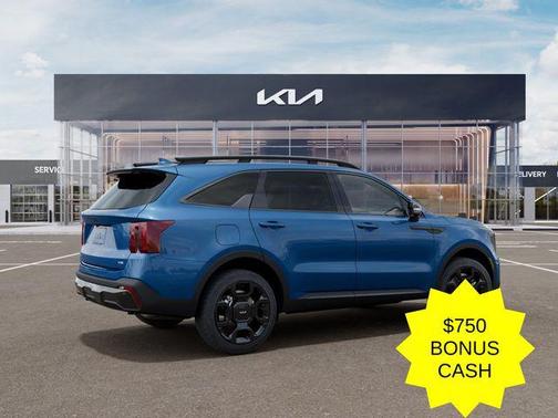Mineral Blue 2026 Kia Sorento Plug-In Hybrid SX Prestige