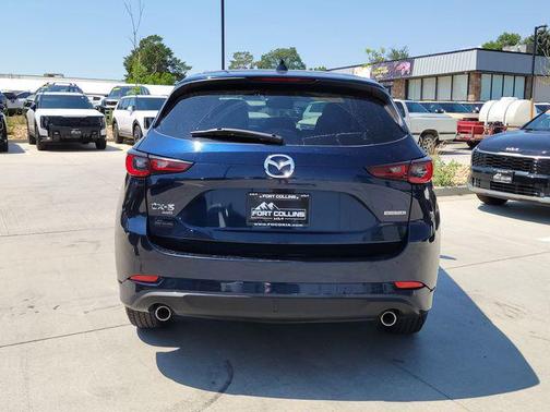 Deep Crystal Blue Mica 2025 Mazda CX-5 2.5 S Preferred Package