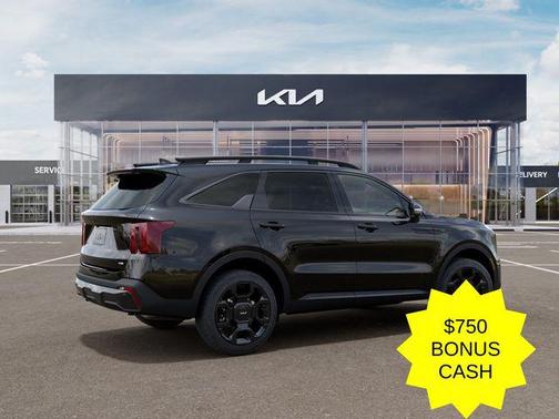 Ebony Black 2026 Kia Sorento SX