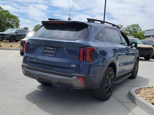 Midnight Lake Blue 2025 Kia Sorento EX