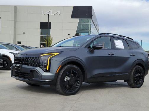 Shadow Matte Gray 2026 Kia Sportage Plug-In Hybrid X-Line