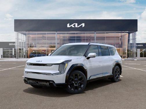 White Pearl 2026 Kia EV9 Land