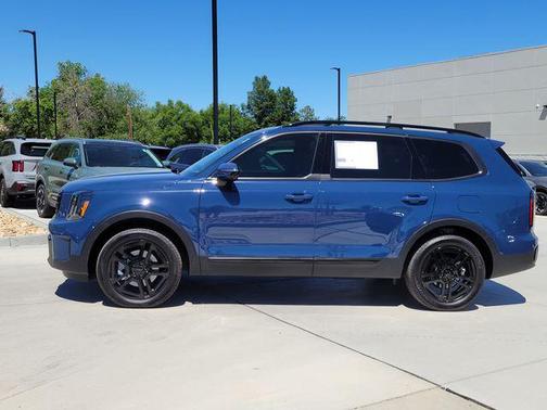 Midnight Lake Blue 2025 Kia Telluride SX Prestige X-Line