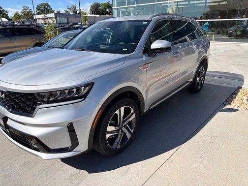 Silky Silver 2023 Kia Sorento Hybrid EX