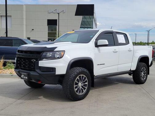 Summit White 2022 Chevrolet Colorado ZR2