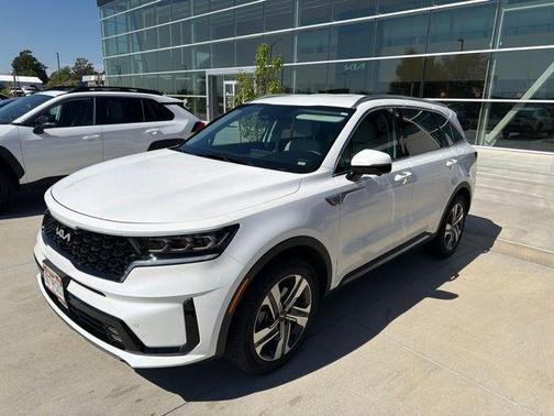 Snow White Pearl 2023 Kia Sorento Hybrid SX Prestige
