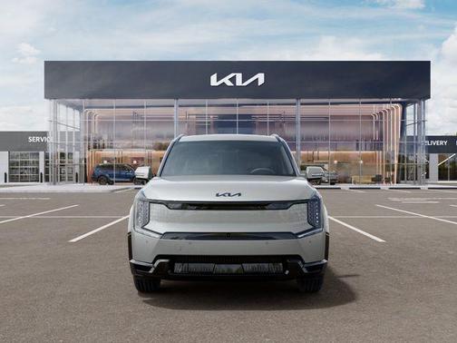 Ivory Silver 2026 Kia EV9 Land