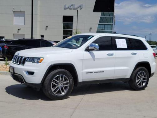 Bright White Clearcoat 2017 Jeep Grand Cherokee Limited