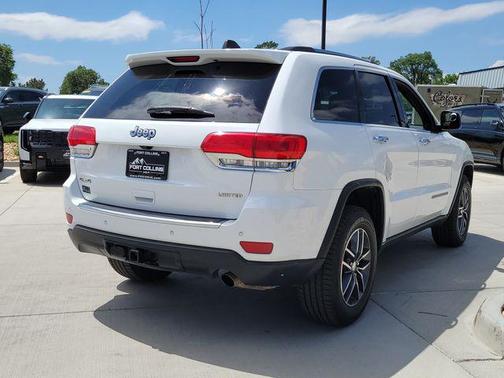 Bright White Clearcoat 2017 Jeep Grand Cherokee Limited