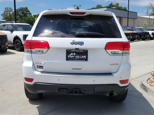 Bright White Clearcoat 2017 Jeep Grand Cherokee Limited