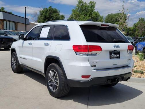 Bright White Clearcoat 2017 Jeep Grand Cherokee Limited