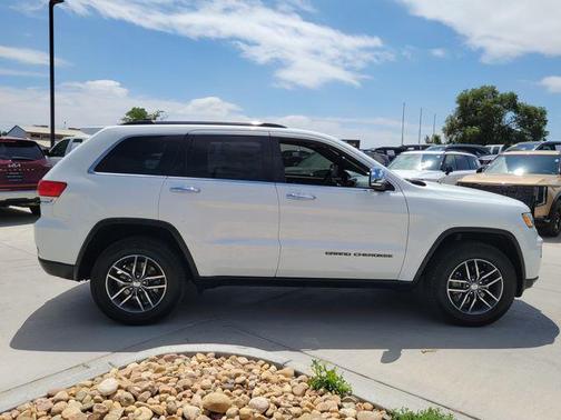 Bright White Clearcoat 2017 Jeep Grand Cherokee Limited