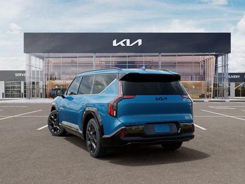 Ocean Blue 2026 Kia EV9 Land