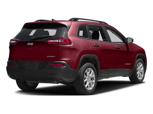 Deep Cherry Red Crystal Pearlcoat 2016 Jeep Cherokee Sport
