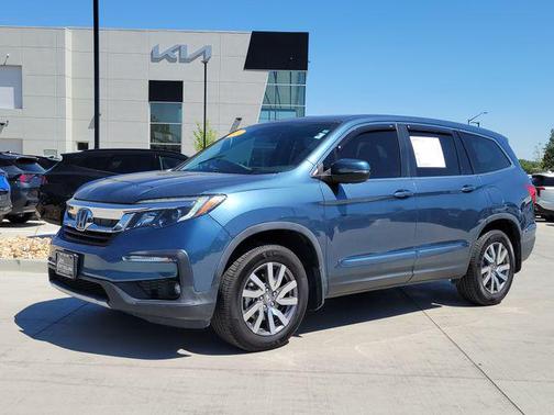 Blue 2019 Honda Pilot EX-L